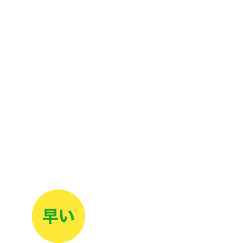 早い